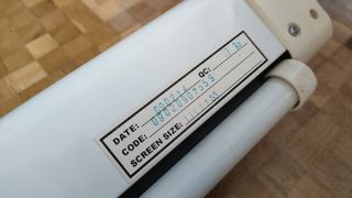 Pantalla para proyector (1,1m x 1,5m)