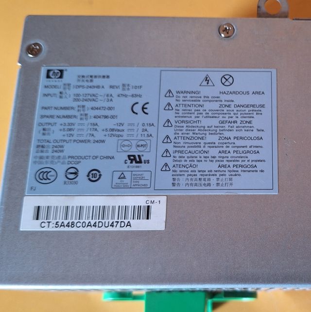 Fuente Alimentación HP