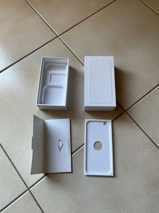scatola iPhone 6 silver Apple 64 gb
