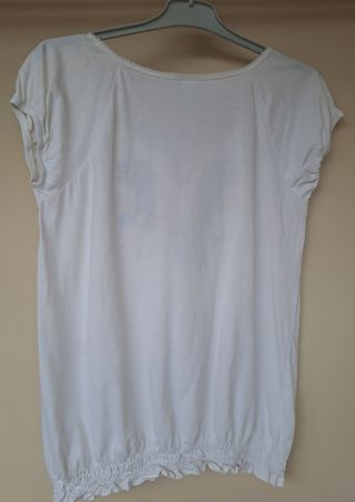 Blusa beige Camaieu, boho-chic