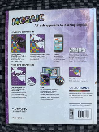 Libros Inglés 4 ESO Oxford. Mosaic