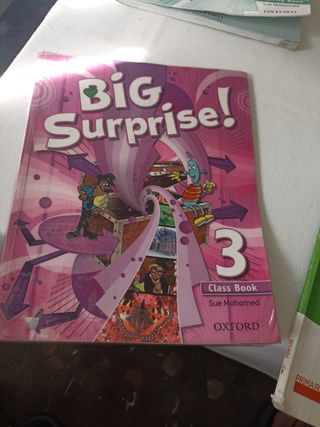 Libro inglés 3 Big surprise