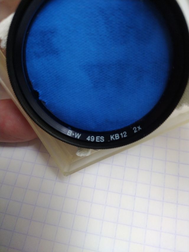 Filtro B W 49 ES KB12 2x