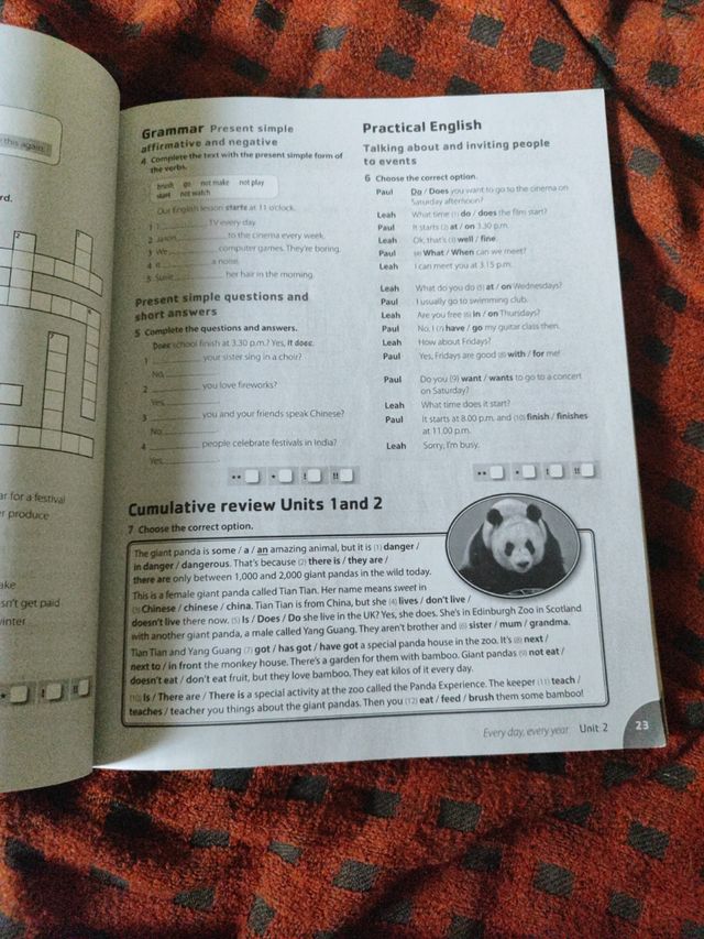 Libro Mosaic 1 wordbook