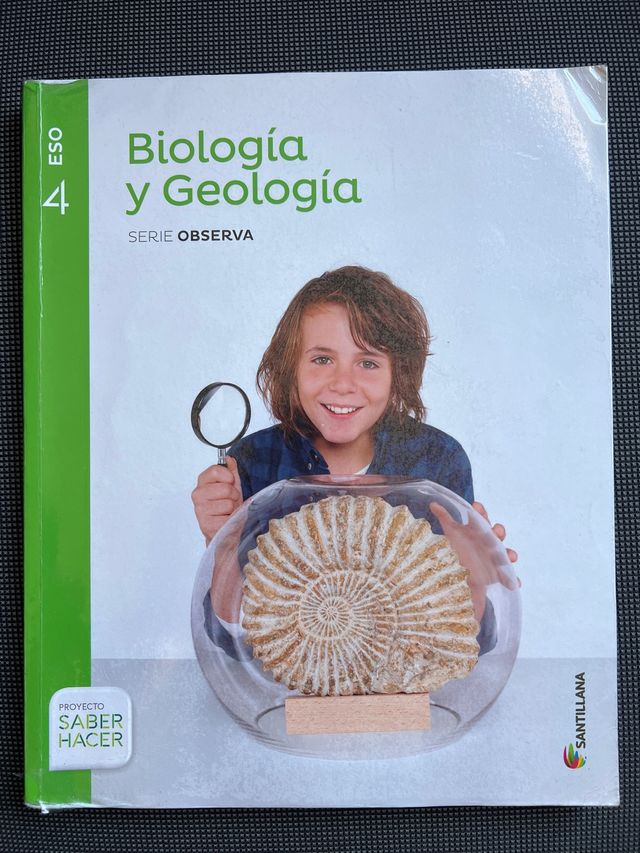 Libros Biología y Geología 4 ESO Santillana