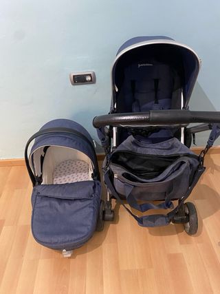 cochecito bebe 2 piezas de prenatal + accesorios