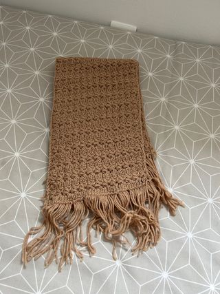 Bufanda beige