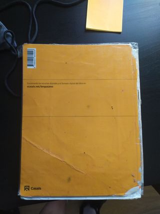 Libro lengua castellana Casals 2ESO
