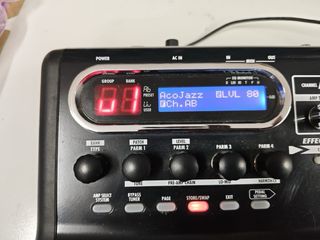 Pedalera para guitarra electrica