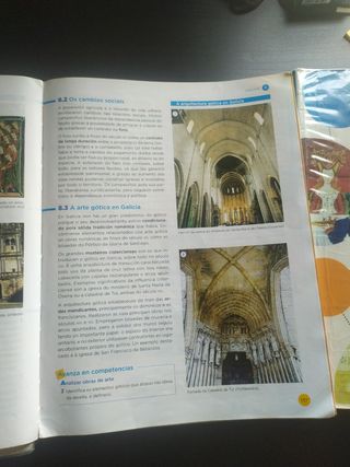 Libros xeo e Historia 2ESO 3 tomos