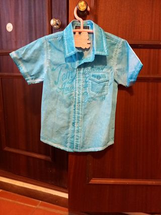 Camisa manga curta rapaz