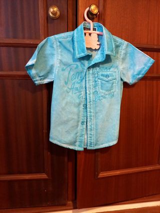 Camisa manga curta rapaz