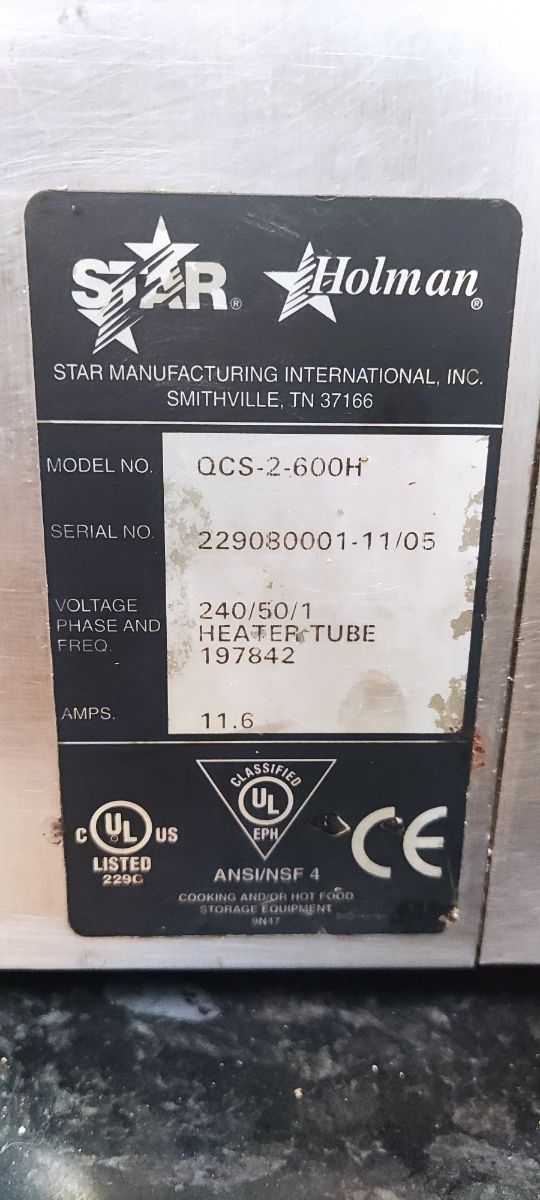 TOSTADOR HOSTELERIA CINTA