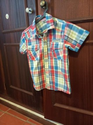 Camisa bicolor