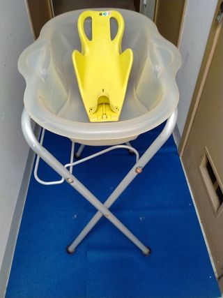 Bañera bebé con soporte