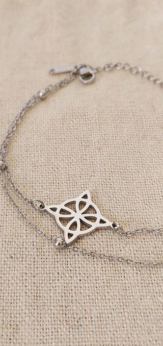 Pulsera doble Nudo bruja