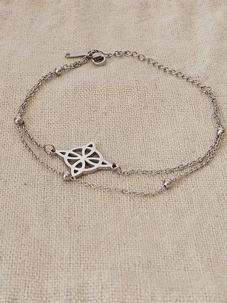 Pulsera doble Nudo bruja