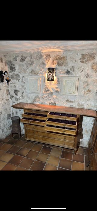 MUEBLE CUBERTERO ANTIGUO