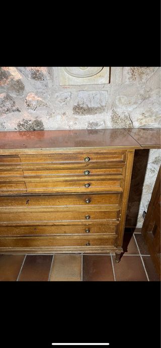 MUEBLE CUBERTERO ANTIGUO