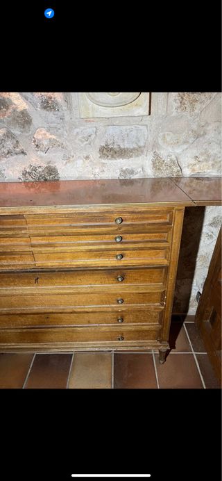 MUEBLE CUBERTERO ANTIGUO