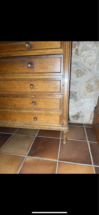 MUEBLE CUBERTERO ANTIGUO