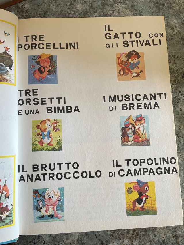 Libro Favole vintage