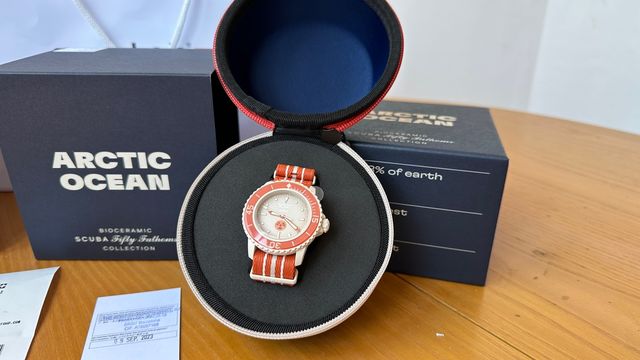 Blacpain Swatch Bioceramic Scuba Fifty Fathoms