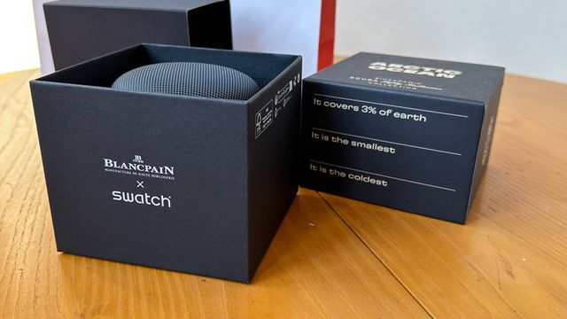 Blacpain Swatch Bioceramic Scuba Fifty Fathoms