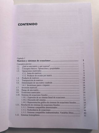 Álgebra lineal para grados en ciencias sociales