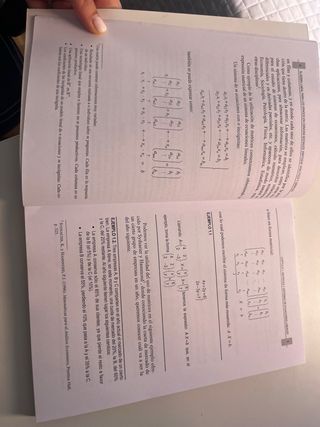 Álgebra lineal para grados en ciencias sociales