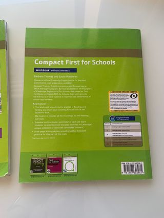 Cambridge COMPACT FIRST B2 for schools (2 books)