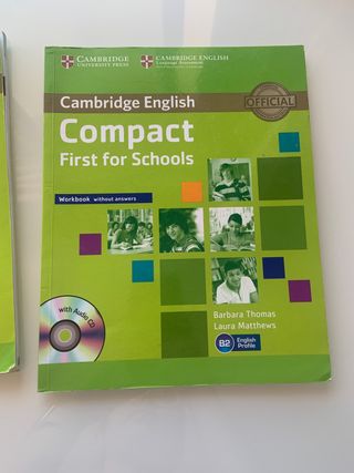 Cambridge COMPACT FIRST B2 for schools (2 books)