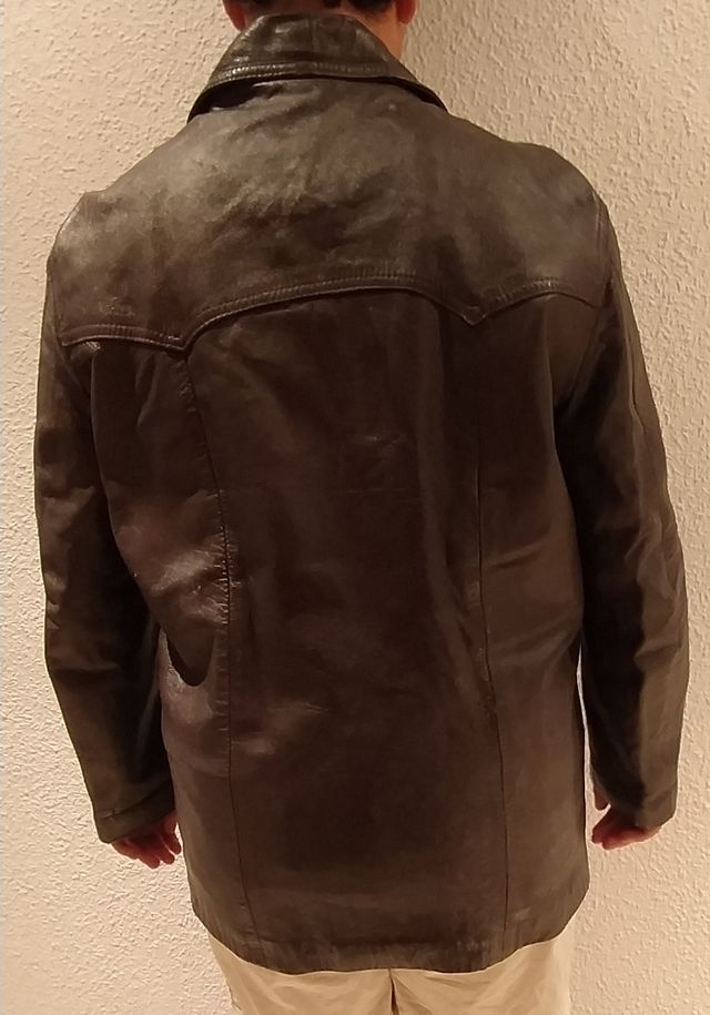 Chaqueta Retro Piel Hombre