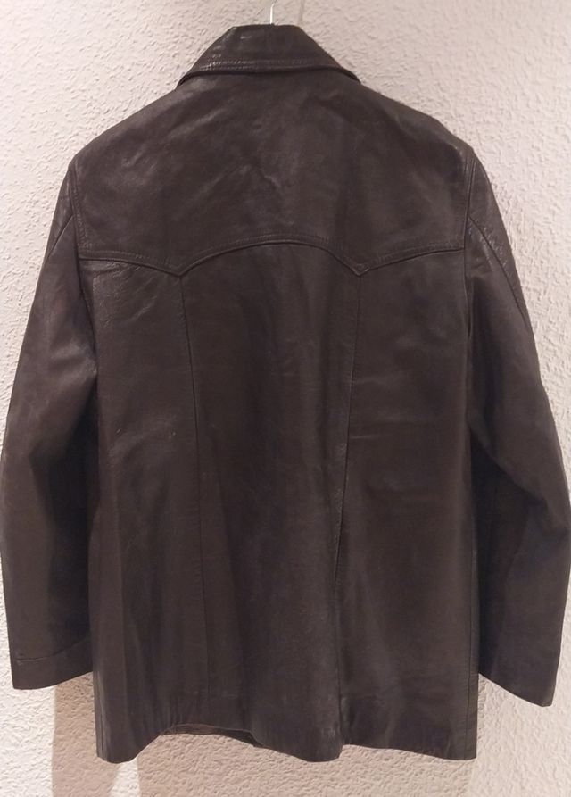 Chaqueta Retro Piel Hombre