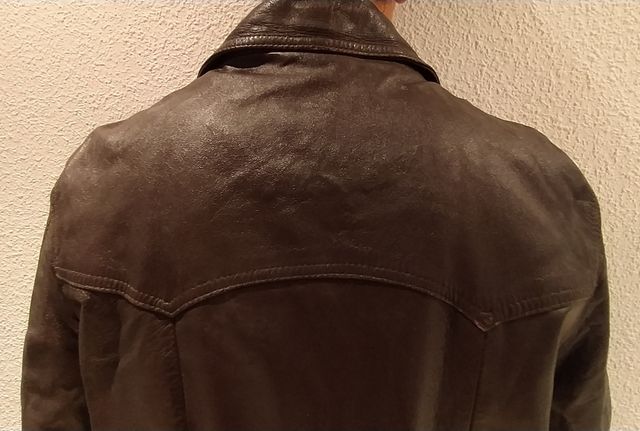 Chaqueta Retro Piel Hombre