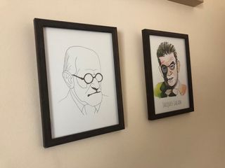 Freud Lacan y Skinner. Librería Arte 13x18