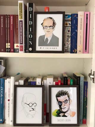 Freud Lacan y Skinner. Librería Arte 13x18