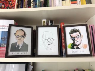 Freud Lacan y Skinner. Librería Arte 13x18