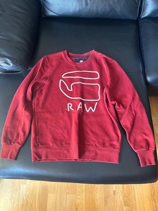 Sudadera roja G-Star Raw