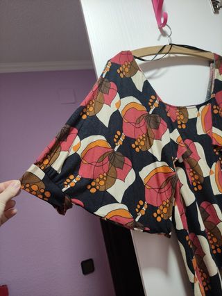 Blusa estampada de Zara