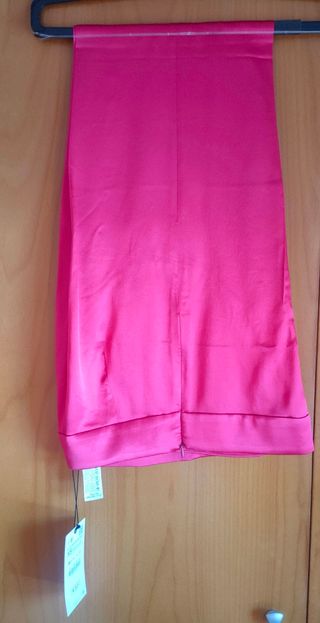 Pantalón Fucsia Zara NUEVO 