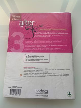 Libro FRANÇAIS ALTER EGO B1 francés
