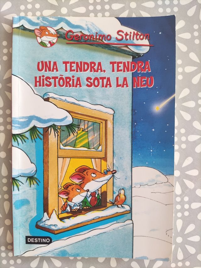 Libro lectura Geronimo Stilton
