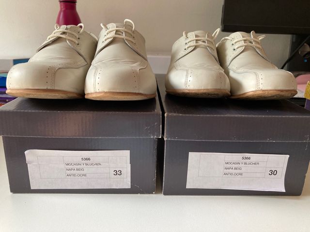 Zapatos ceremonia niños