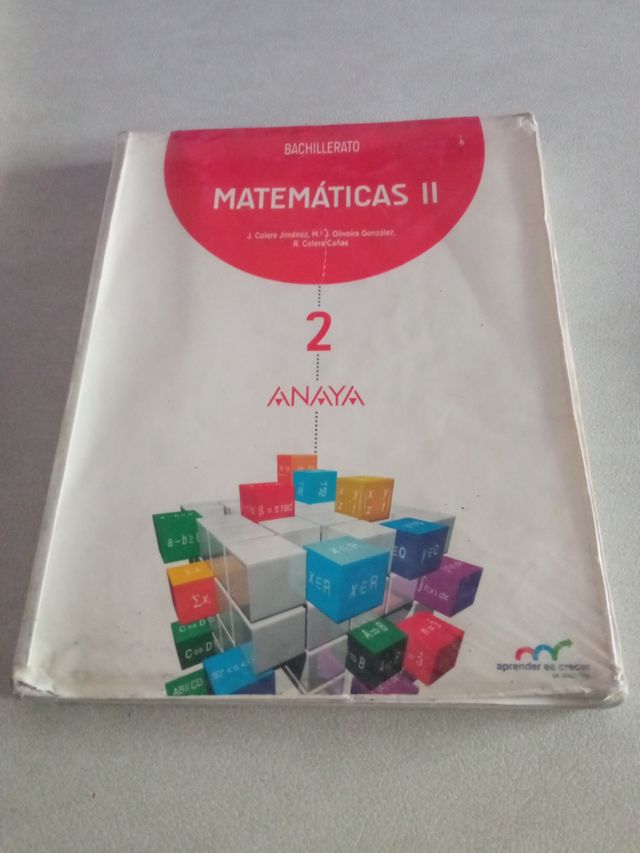 Matemáticas 2bachillerato