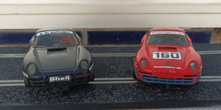 Lote desguace Porsche 959 Scalextric