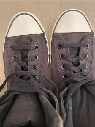 Zapatillas Converse doble cuello. Talla 42