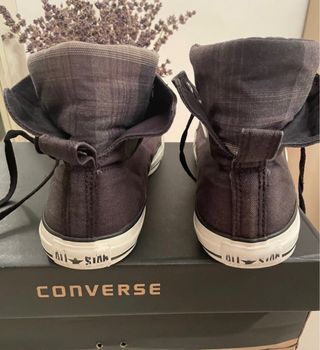 Zapatillas Converse doble cuello. Talla 42