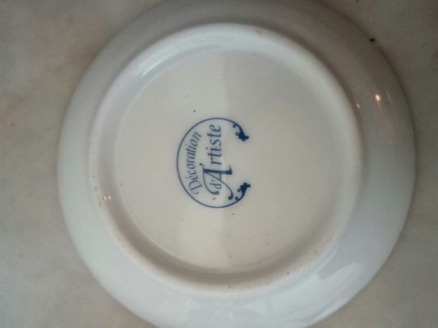 MINI TAZAS DE CAFE DE PORCELANA FINA