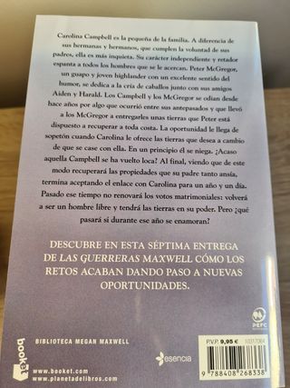 Las Guerreras Maxwell lote libros